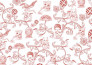 create a charming toule de jouy print for babies and others